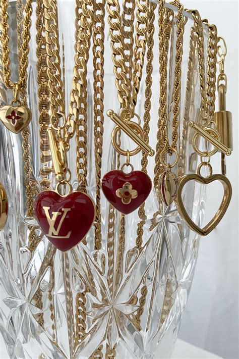 repurposed designer jewelry louis vuitton